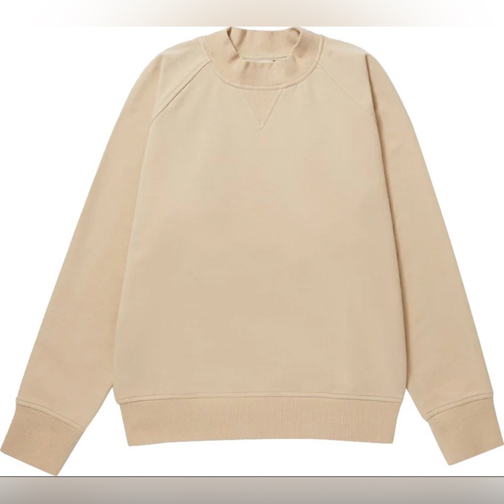 Richer Poorer Stretch Terry Mock Neck Sweatshirt
